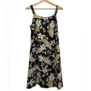 Coldwater Creek Petite 10 Silk Dress – Hawaiian Floral, Summer Resort Wear